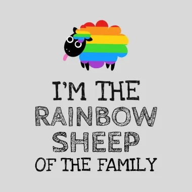 I'm The Rainbow Sheep Of...