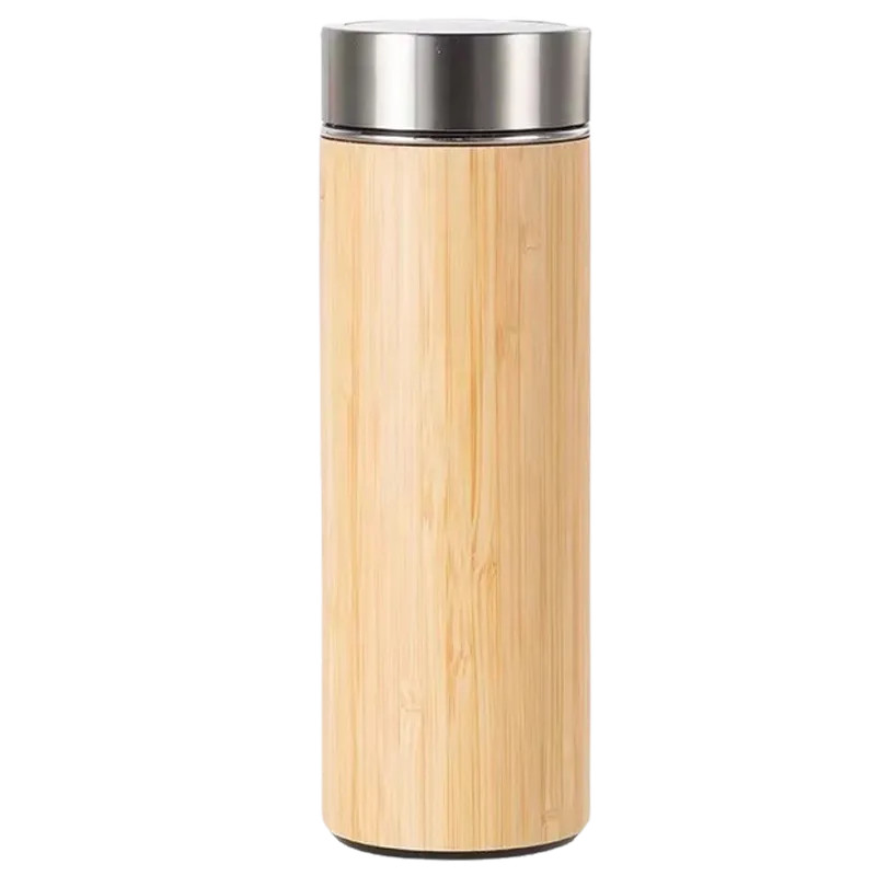 Bamboo Thermos Vacuum Flask