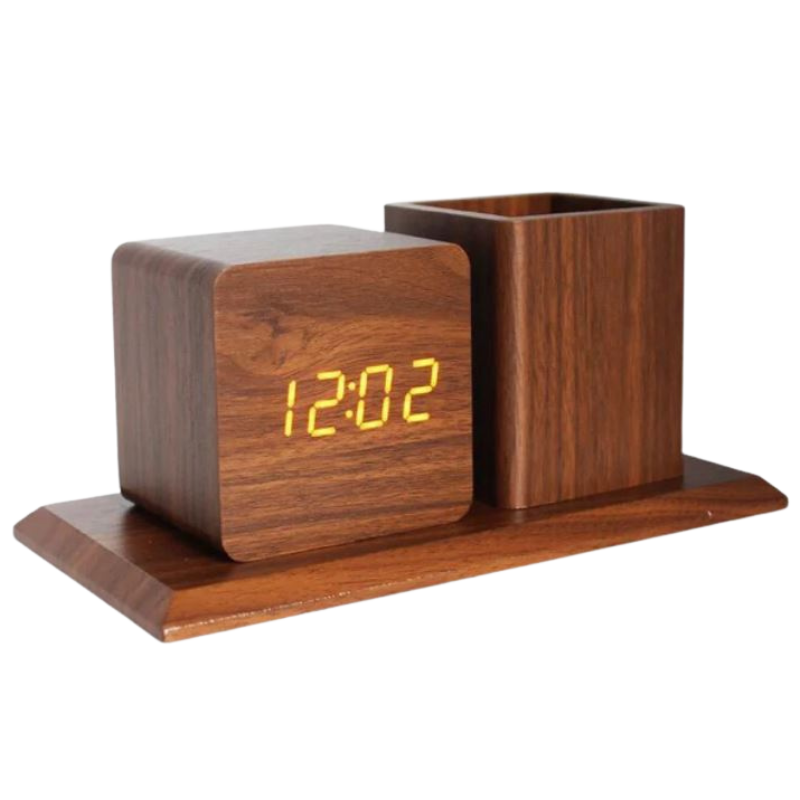 Wooden Digital Clock