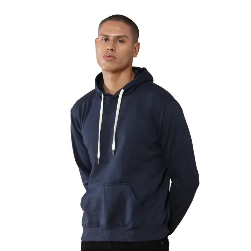 Classic Midnight Navy Optiknit Hoodie