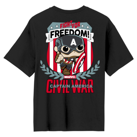 Captain America Oversized T-Shirt