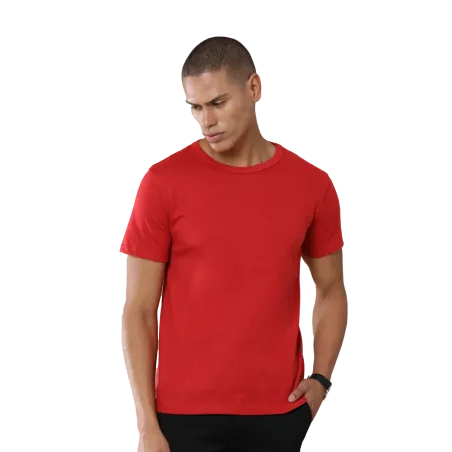 Classic Heather Red Sustainable Crew Neck