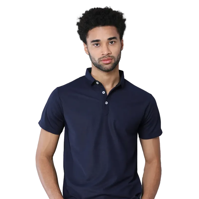 Teal Blue Mars Polo