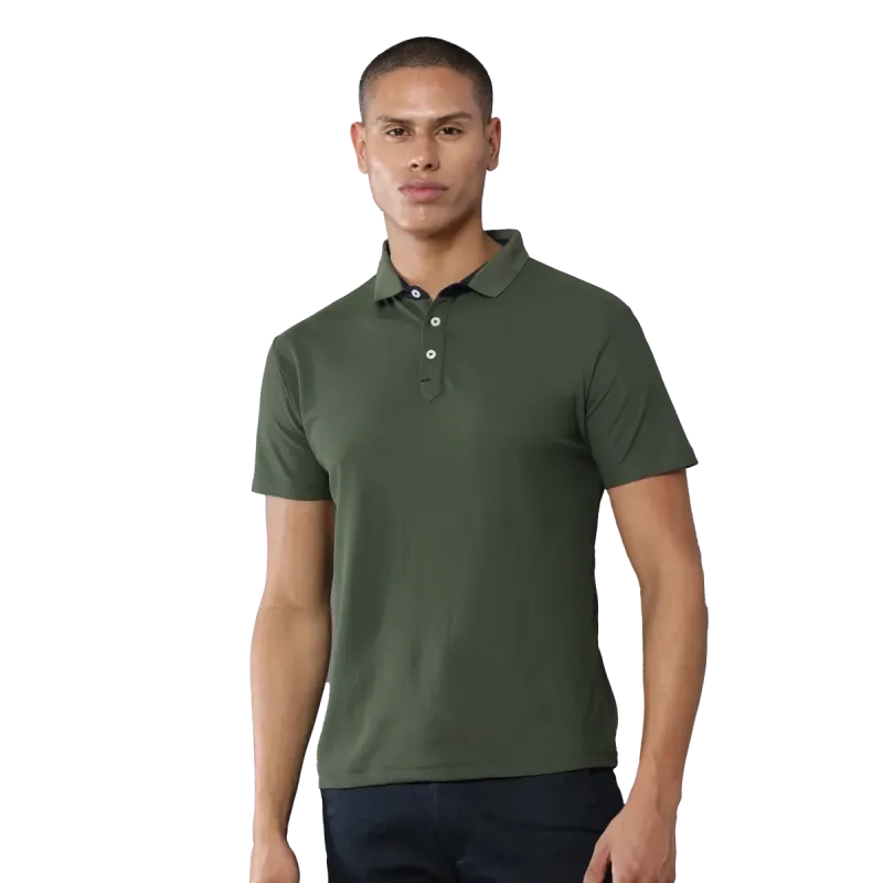 Intense Olive Mars Polo