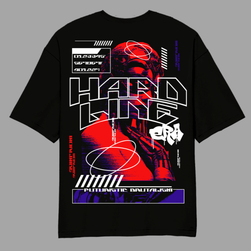 Hard Line Oversized T-Shirt