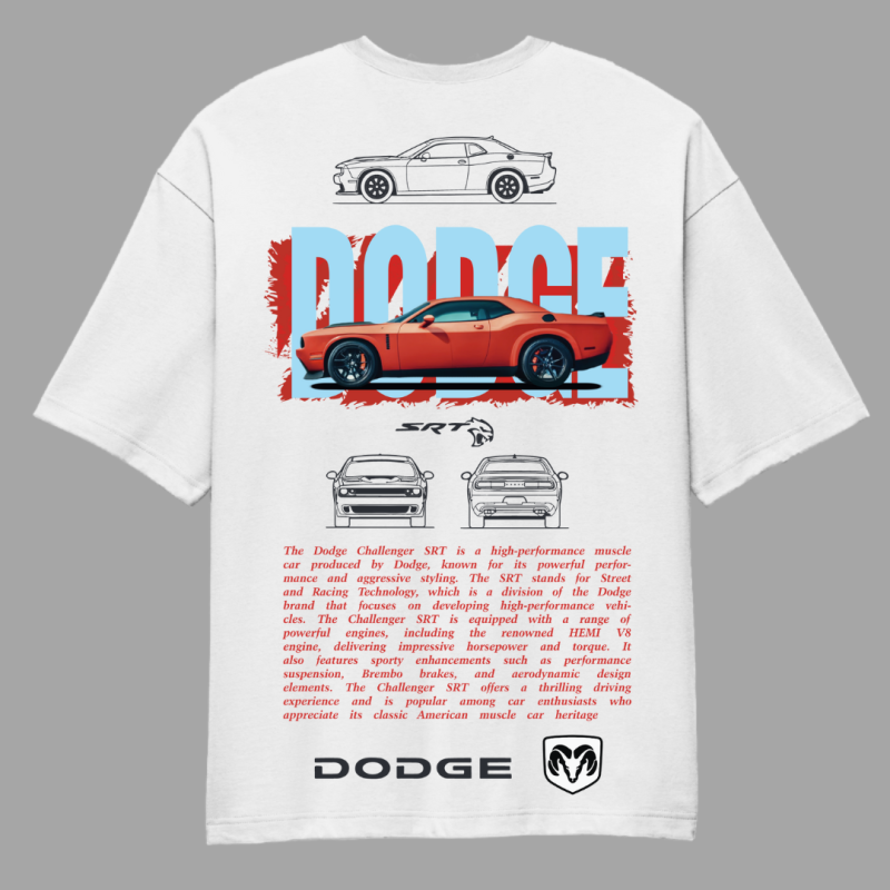 Dodge Str Oversized T-Shirt