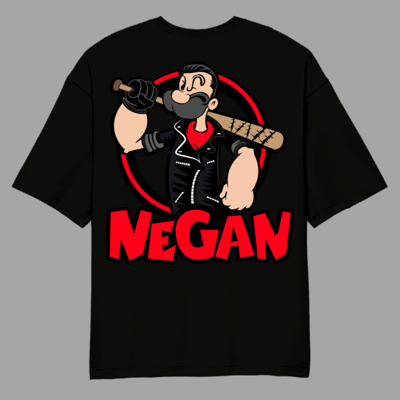 Negan The Savior Man Oversized T-Shirt