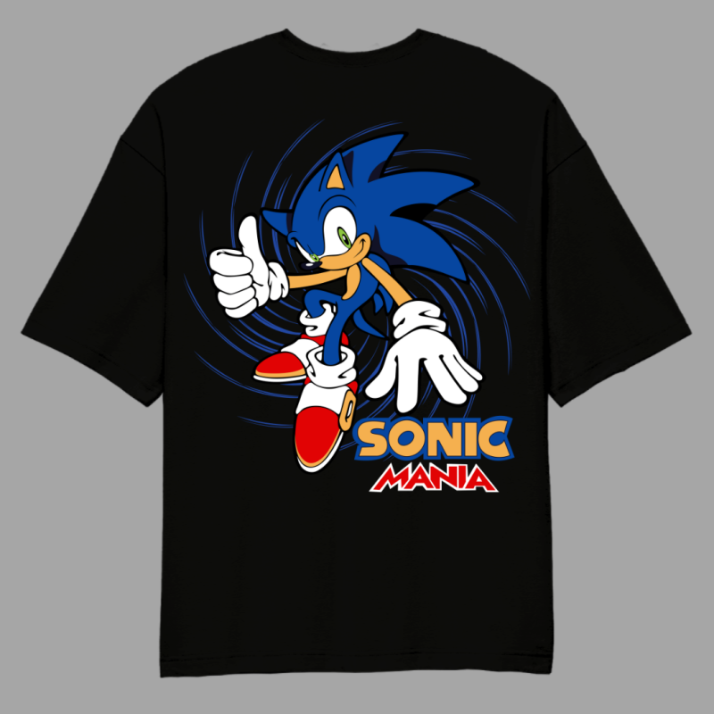 Sonic The Hedgehog Oversized T-Shirt