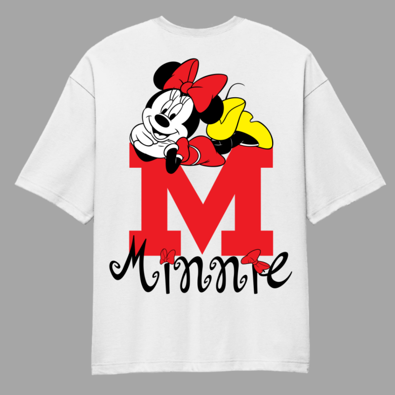 Minnie-Mouse  Oversized T-Shirt