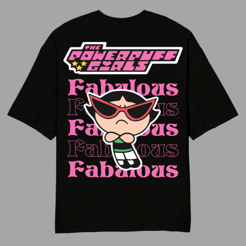 The Power Girls Fabulous Oversized T-Shirt