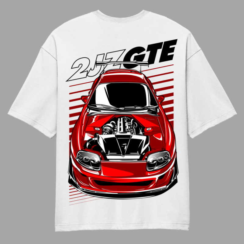 2JZ Gte Oversized T-Shirt