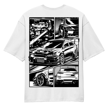 Mitsubishi Evo Oversized T-Shirt