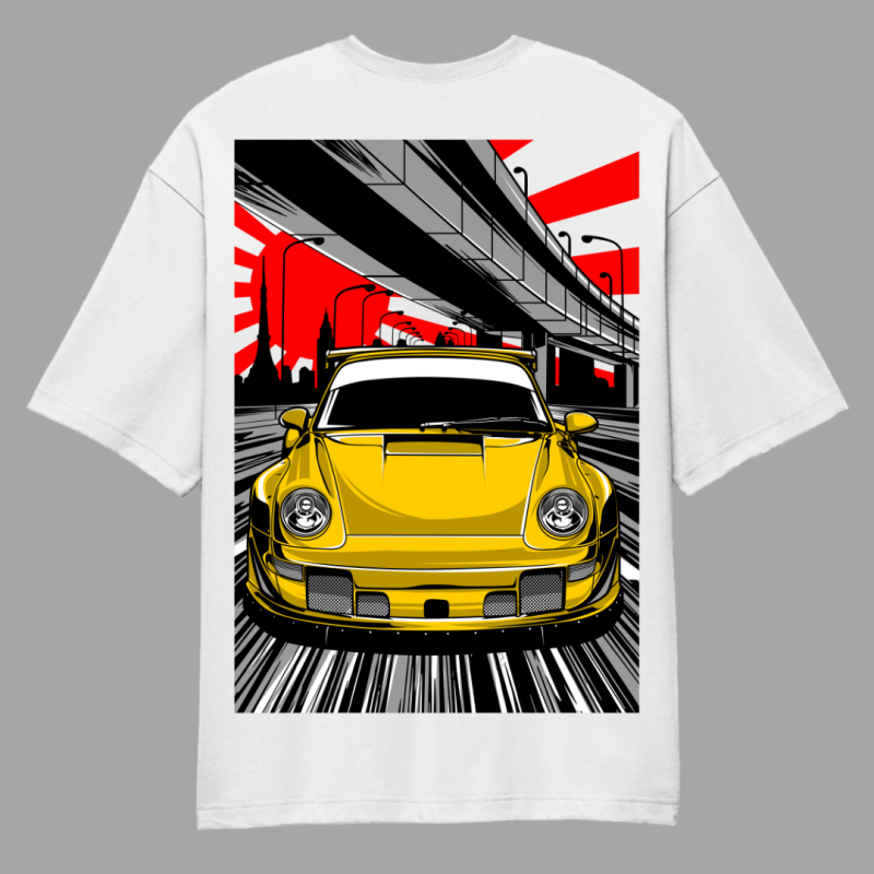 Porshe 911 Oversized T-Shirt