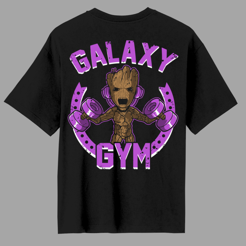 Groot Galaxy Gym Oversized T-Shirt