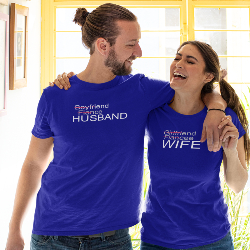 Husband Wife Couple T-Shirt