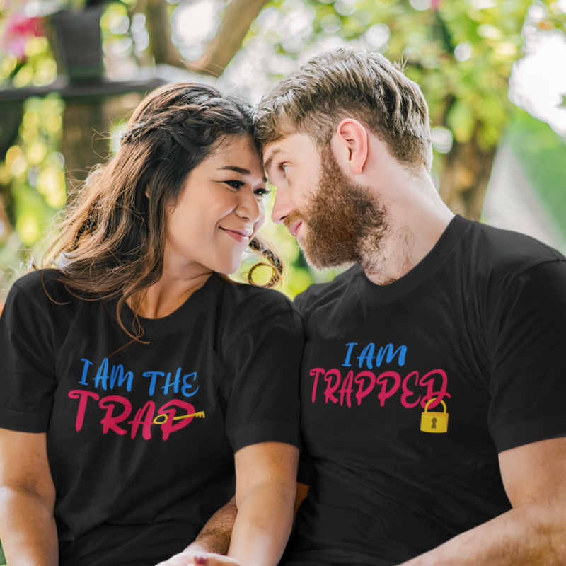 I AmTraped Couple T-Shirt