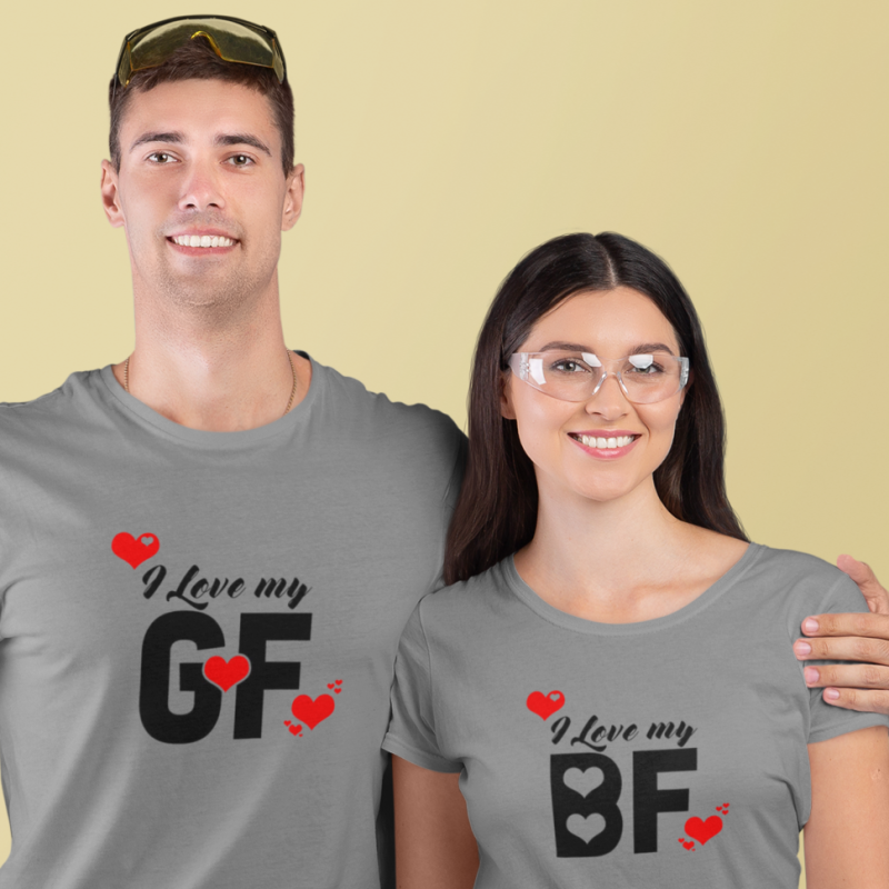 GF BF Couple T-Shirt