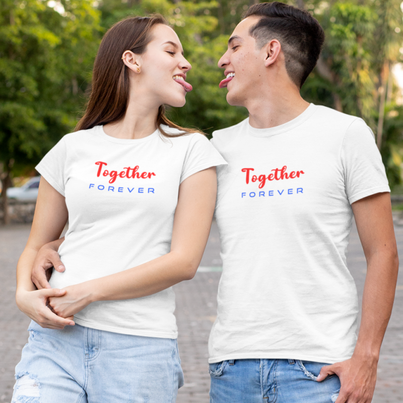 Together Forever Couple T-Shirt