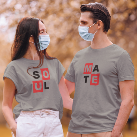 Soulmate  Couple T-Shirt