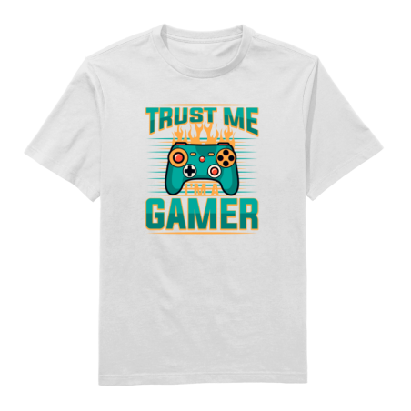 Trust The Gamer Round Neck T-Shirt