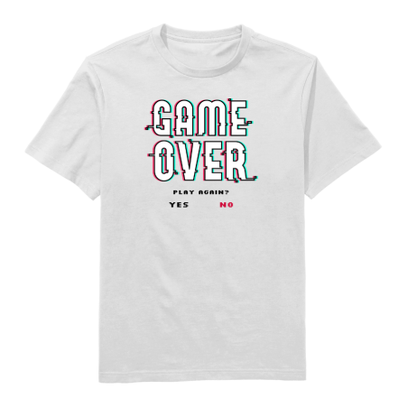 Game Over Round Neck T-Shirt