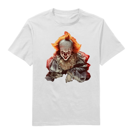 Clown Round Neck T-Shirt