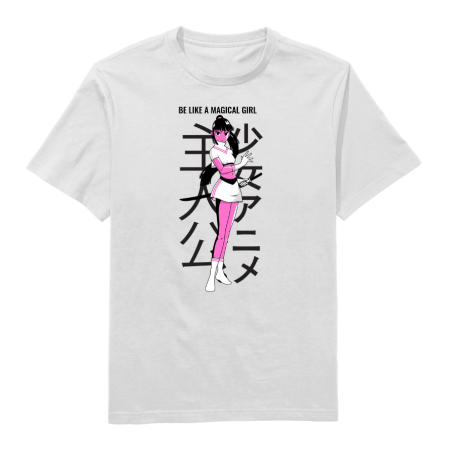 Be like a magical girl Round Neck T-Shirt