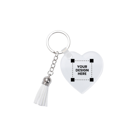 Customized acrylic keyring tassle