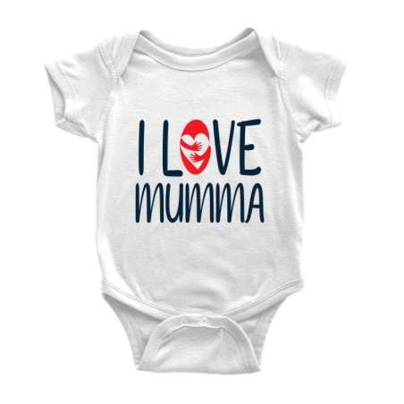 I Love Mumma Baby Onesie