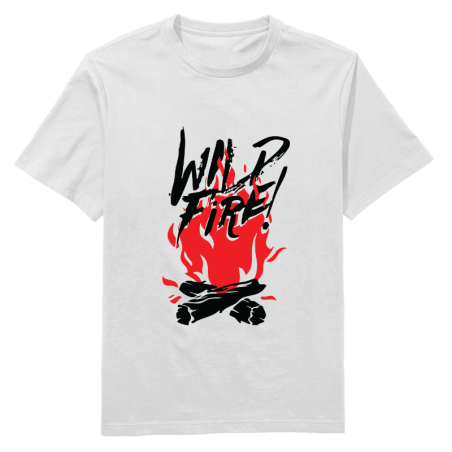 Wild Fire Round Neck T-Shirt