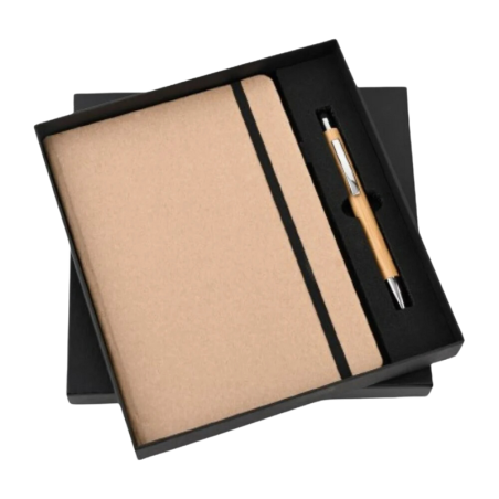 Eco Elastic Pen And Diary