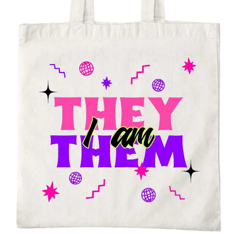 They I Am Them Tote Bag