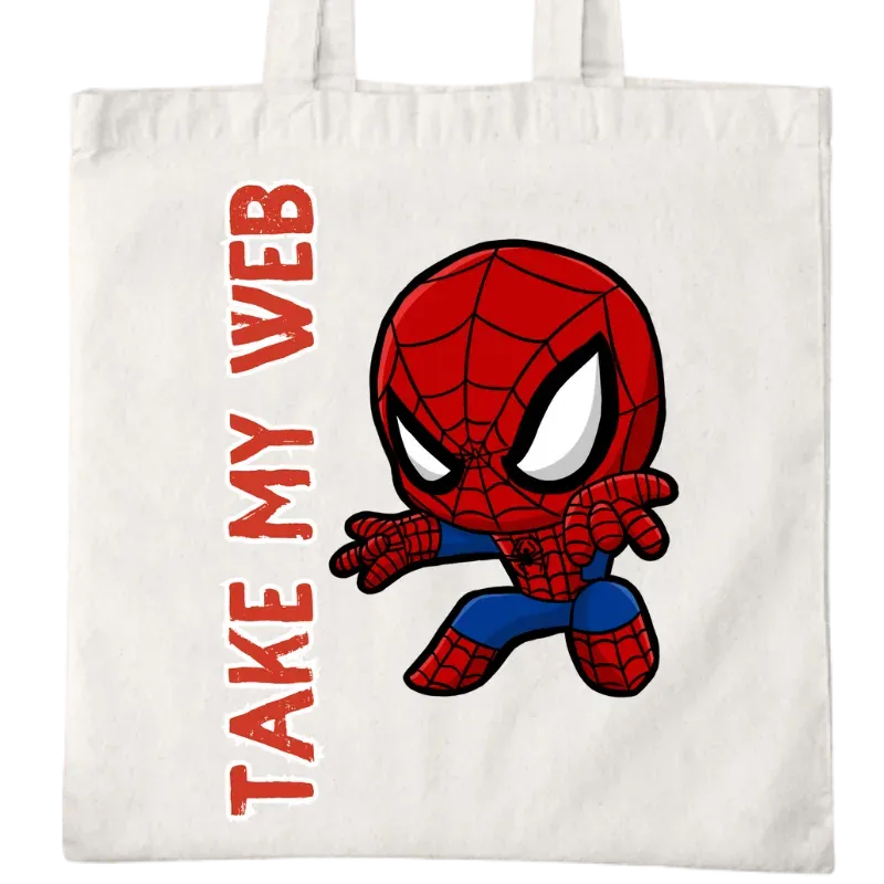 Take My Web Tote Bag